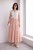 Spódnica damska Różowo Złota Maxi Plus Size Wiązana Regulowana Panterka Italy