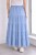 Spódnica damska Niebiesko Złota Maxi Plus Size Wiązana Regulowana Panterka Italy
