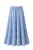 Spódnica damska Niebiesko Złota Maxi Plus Size Wiązana Regulowana Panterka Italy