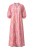 Sukienka damska maxi boho oversize różowo-pomarańczowa-beżowa bawełna Made in Italy