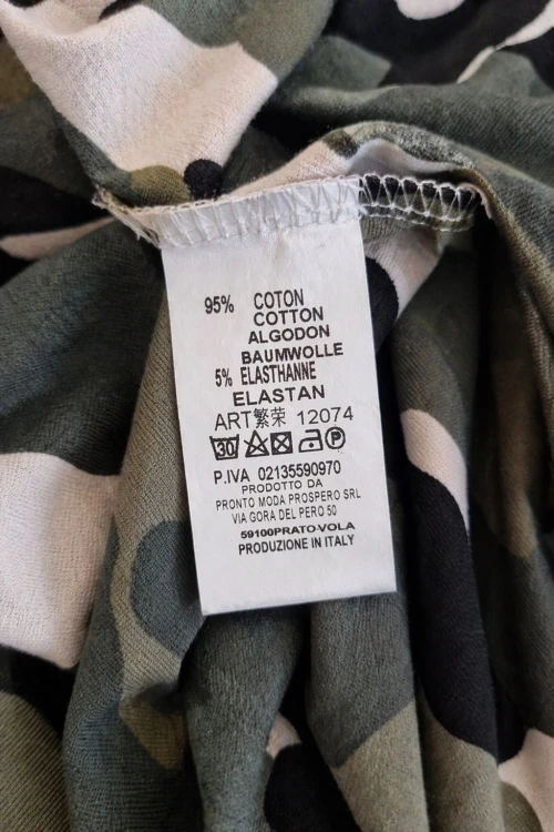 Sukienka damska MORO oversize luźna bawełna włoska styl casual Uni