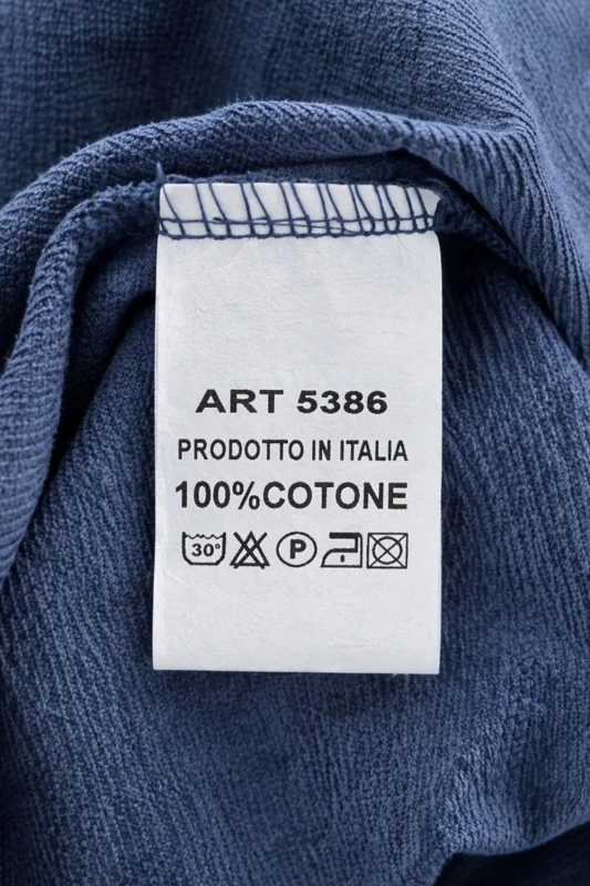Sukienka damska niebieska luźna sztruksowa midi oversize casual Italy