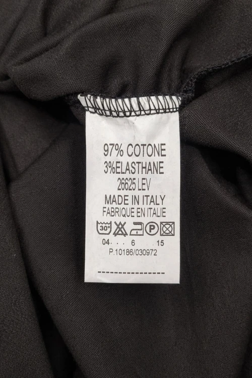Spodnie damskie czarne szerokie nogawki luźne bawełna wygodne Italy
