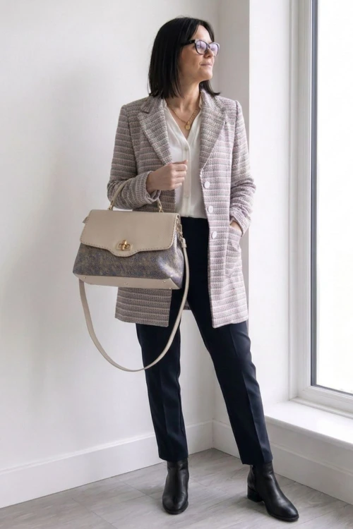 Płaszcz damski ITALY kolorowy fiolet elegancki lekki wiosenny One Size