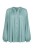 Koszula bluzka damska miętowa 100% wiskoza Made in Italy oversize