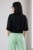 Bluza damska crop MARYLAND czarna oversize KRÓTKA streetwear Uni