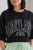 Bluza damska crop MARYLAND czarna oversize KRÓTKA streetwear Uni