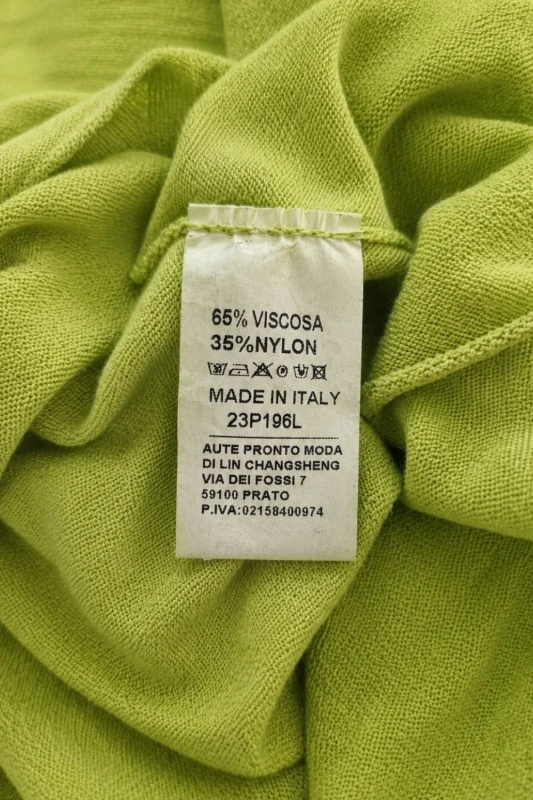 Spodnie damskie szerokie limonkowe – lekkie, gumka w pasie Uni