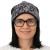 Czapka damska Beanie włoska cienka smerfetka granatowa nakrapiana