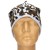 Czapka damska Beanie włoska cienka smerfetka niebieska moro panterka