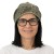 Czapka damska Beanie włoska cienka smerfetka zielona we wzory
