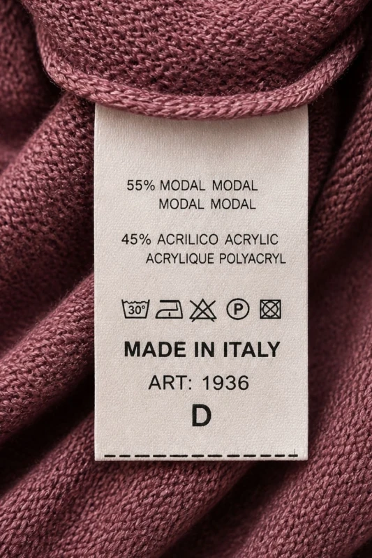 Bluzka damska oversize bordowa srebrny połysk Made in Italy