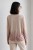 Bluzka damska welurowa ombre Vintage beżowa one size Made in Italy