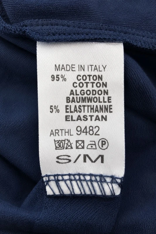 Bluzka tunika damska granat oversize bawełna gwiazda Made in Italy