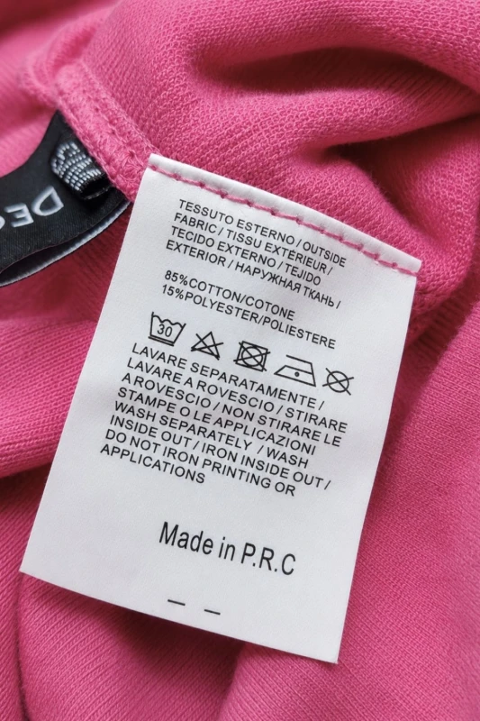 Spodnie damskie dresowe różowe joggery bawełna 85% S/M