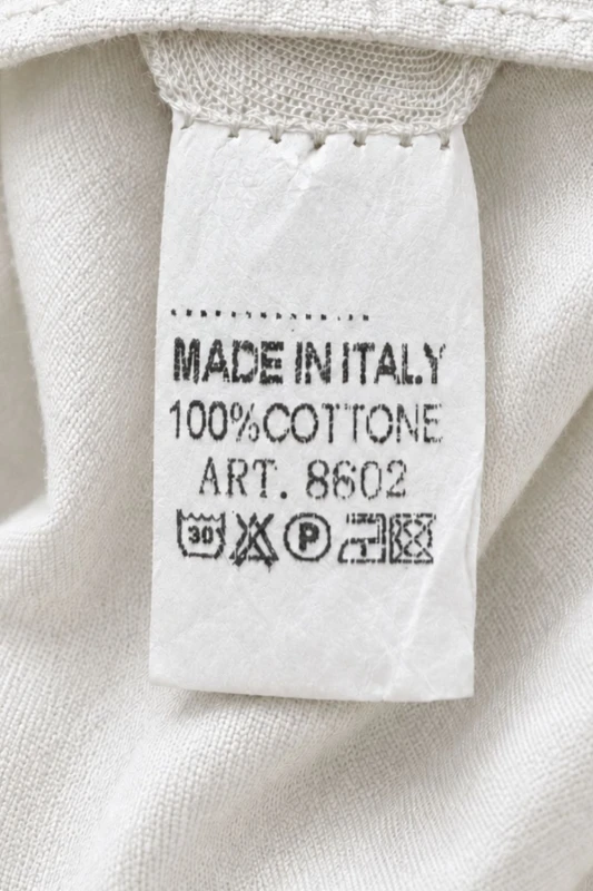 Sukienka damska biała bawełniana krótki rękaw Made in Italy
