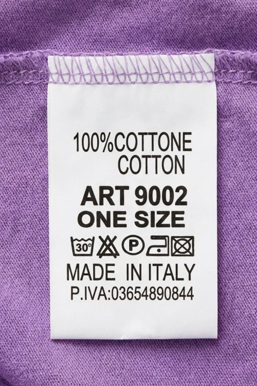 Sukienka damska fioletowo-biała maxi bawełna one size Made in Italy