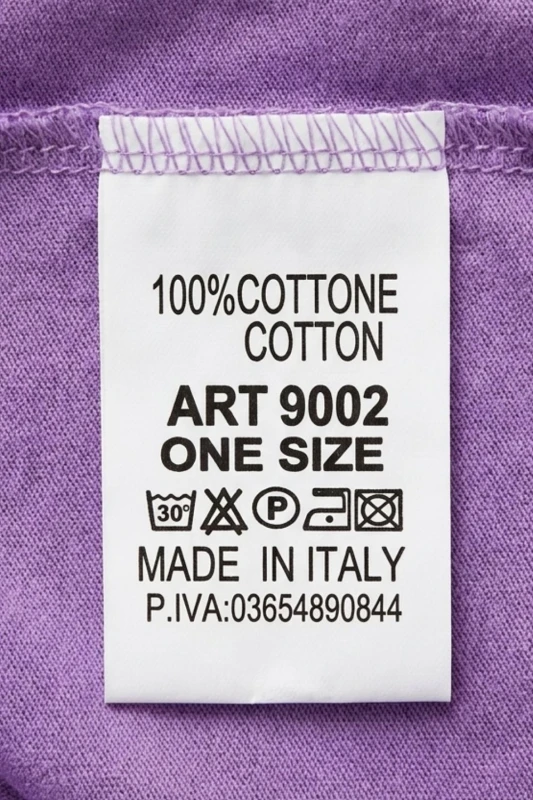 Sukienka damska fioletowo-biała maxi bawełna one size Made in Italy