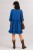 Sukienka damska jeansowa OVERSIZE niebieska falbanka Italy