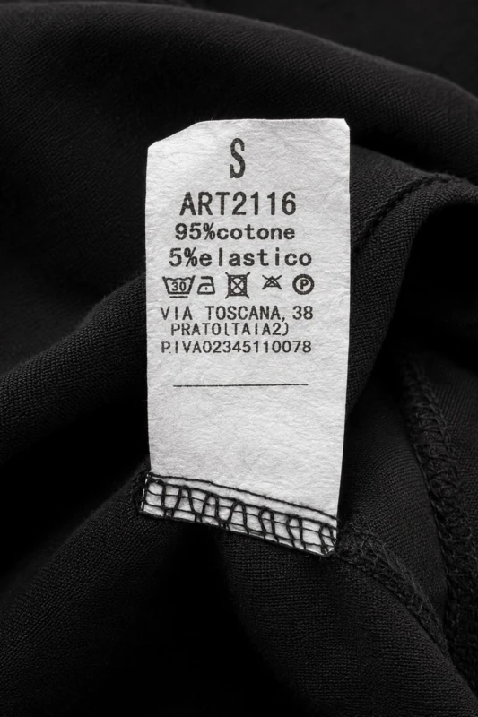 Spodnie damskie czarne z wysokim stanem wiązane w pasie joggery lekkie S