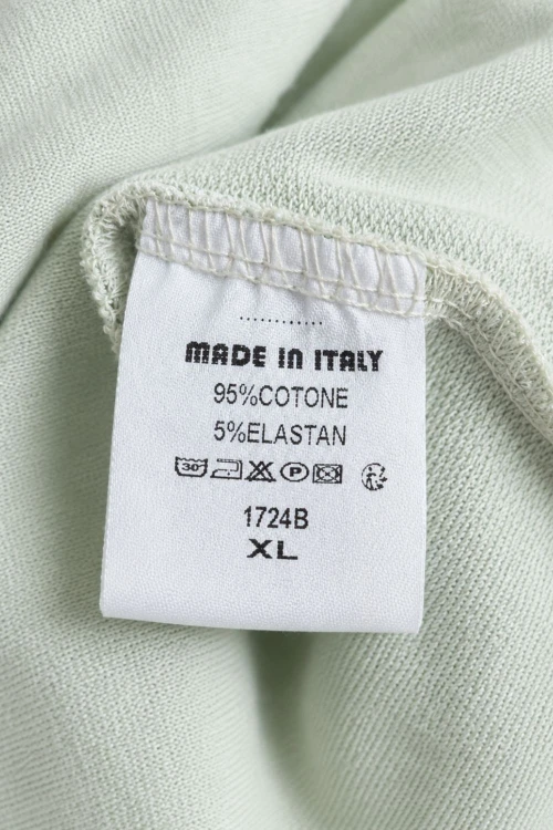 Sukienka tunika damska miętowa ombre z zamkami oversize XL