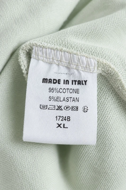 Sukienka tunika damska miętowa ombre z zamkami oversize XL