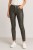 Spodnie damskie ciemnozielone woskowane slim fit S