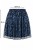 Spódnica damska niebieska w panterkę one size Made in Italy