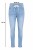 Spodnie damskie jeansowe z wiązaniem jasny denim L