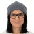 Czapka damska Beanie włoska cienka smerfetka grafitowa