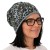 Czapka damska Beanie włoska cienka smerfetka szara moro panterka