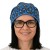Czapka damska Beanie włoska cienka smerfetka chabrowa moro panterka