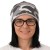 Czapka damska Beanie włoska cienka smerfetka kremowo-szara moro