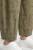 Spodnie damskie khaki w kwiaty baloon luźny krój bawełna Italy