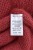 Sweter damski bordowy 60% kid moher dekolt w szpic Made in Italy