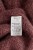 Sweter damski czekoladowy 60% kid moher dekolt w szpic Made in Italy