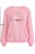 Sweter damski pudrowy róż 60% kid moher dekolt w szpic Made in Italy