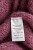 Sweter damski śliwkowy 60% kid moher dekolt w szpic Made in Italy