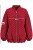 Bluza narzutka damska bomberka czerwona we wzory oversize Made in Italy