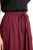 Spódnica damska bordowa midi rozkloszowana one size Made in Italy