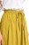 Spódnica damska musztardowa midi rozkloszowana one size Made in Italy