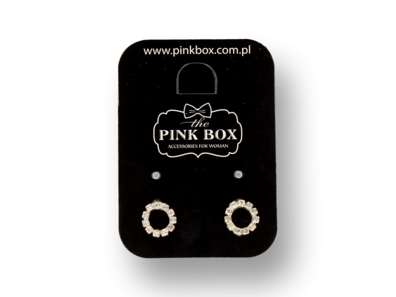 Kolczyki świecące cyrkonie