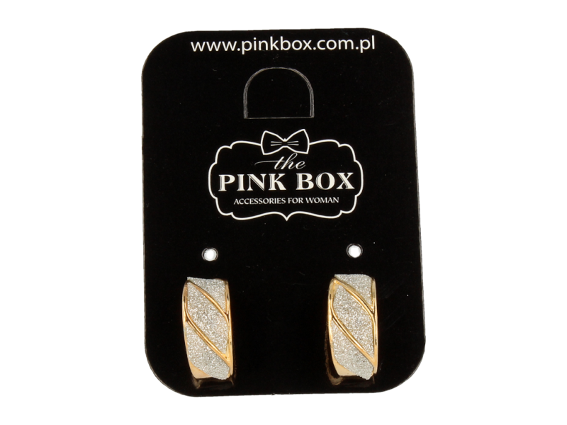 Kolczyki złote świecące 