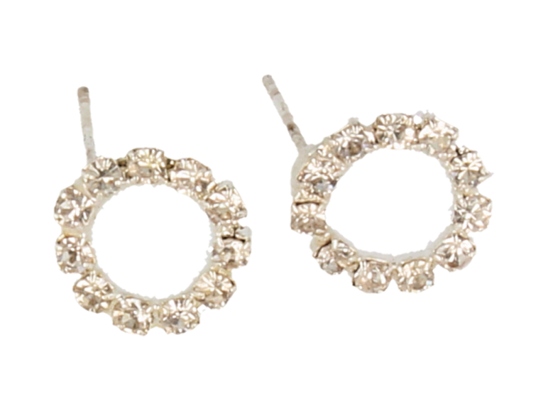 Kolczyki świecące cyrkonie