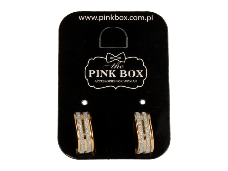 Kolczyki złote świecące 