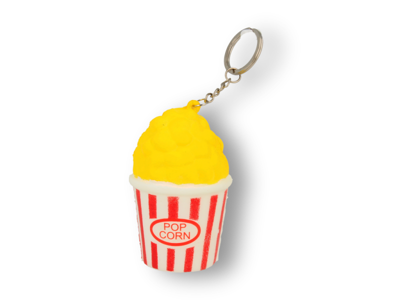 SQUISHY BRELOK GNIOTEK POPCORN PACHNĄCY
