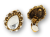 Klipsy damskie  w stylu vintage