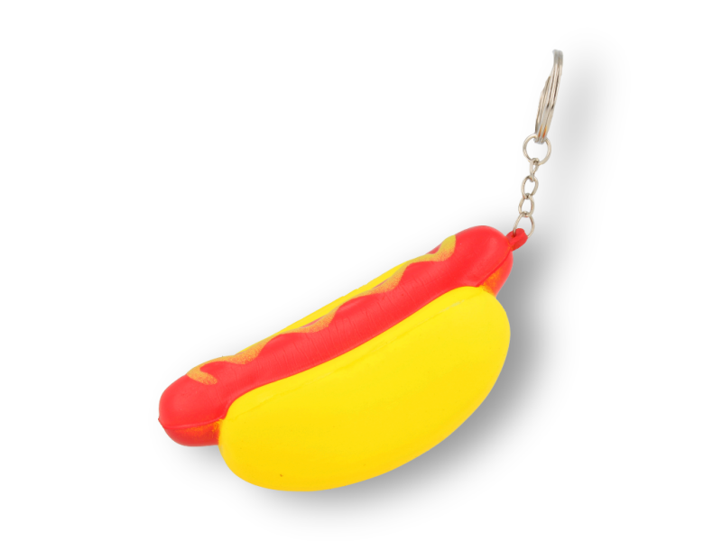 SQUISHY BRELOK GNIOTEK HOT DOG PACHNĄCY