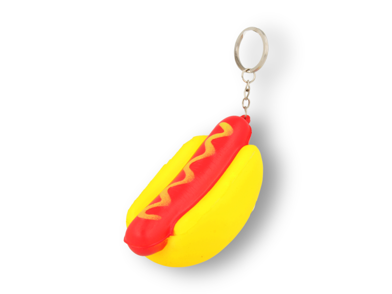 SQUISHY BRELOK GNIOTEK HOT DOG PACHNĄCY