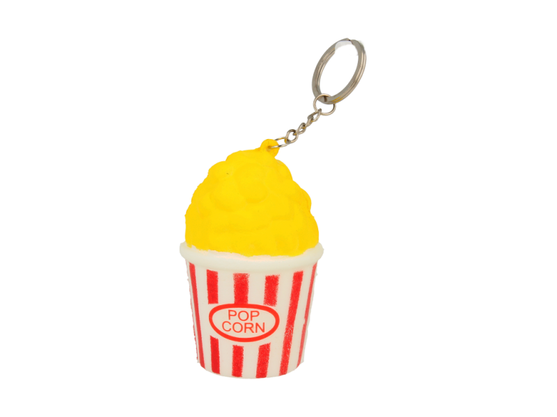 SQUISHY BRELOK GNIOTEK POPCORN PACHNĄCY